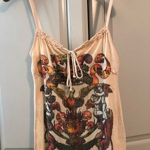 Butterfly Dropout Tank Top